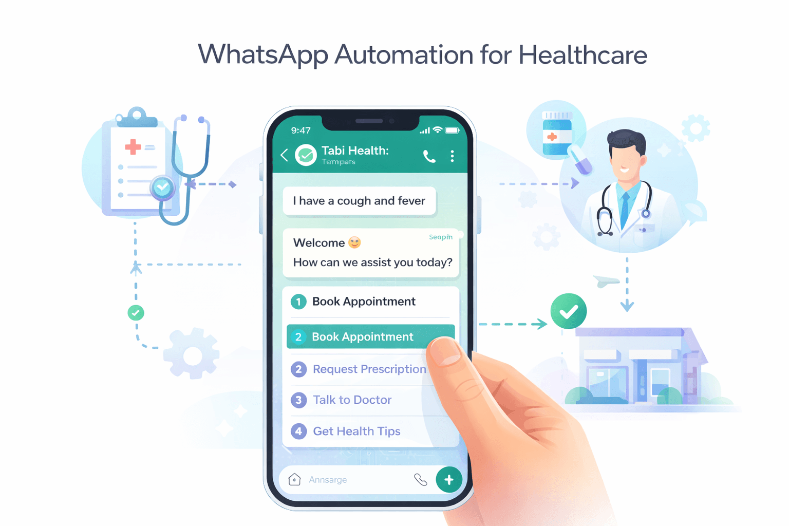 WhatsApp Automation for Healthcare